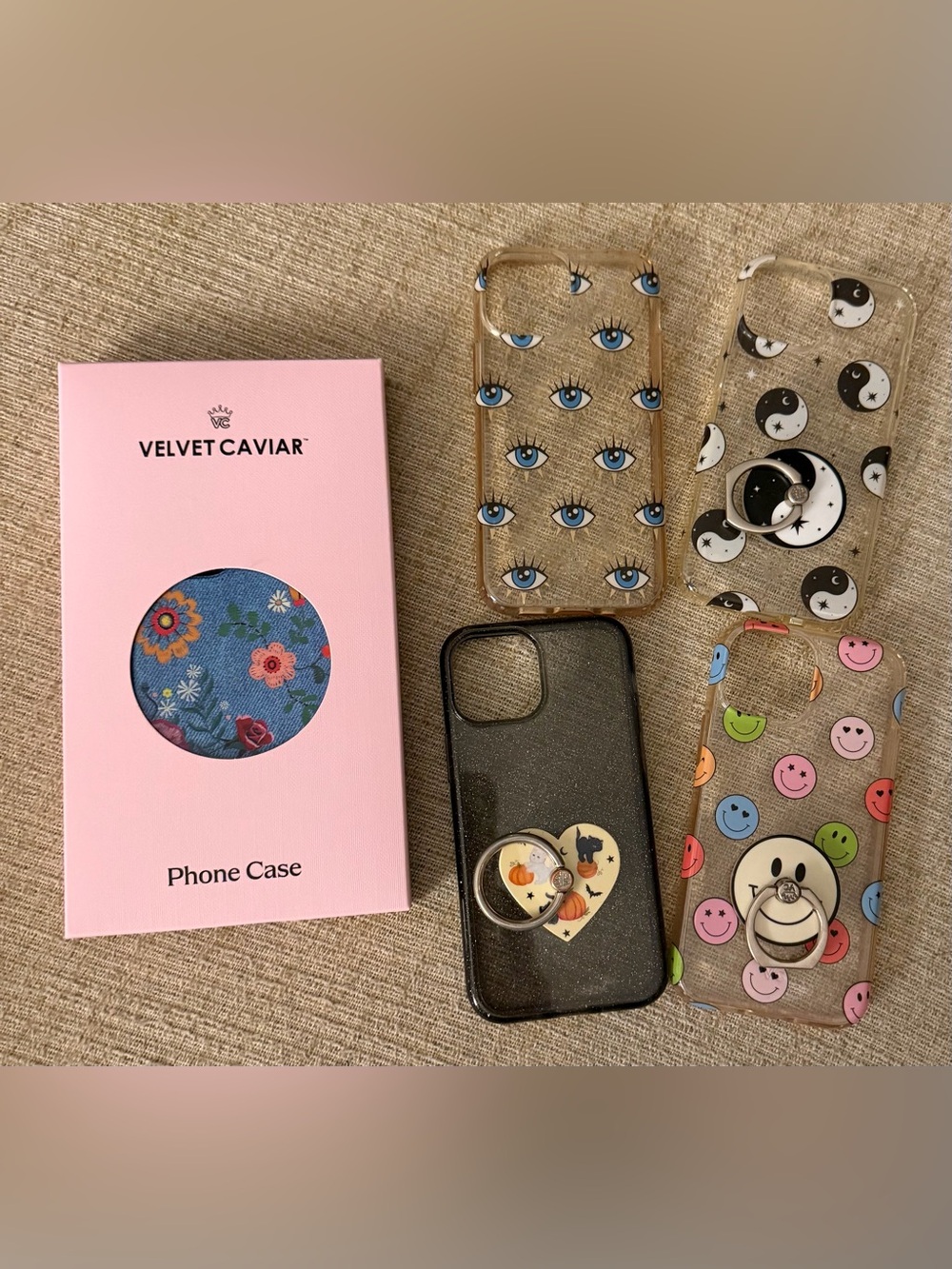 Lot of Velvet Caviar iPhone 13 Mini Phone Cases